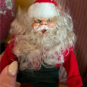 Vintage Santa on the shelf rare